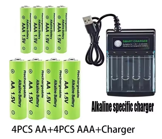 CARGADOR AA+AAA MAS PILAS